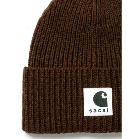 Sacai X Carhartt Wip Hat Men Earth - Picture 3 of 3